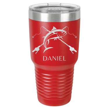 Fishing Hook 30oz Ringneck Tumbler